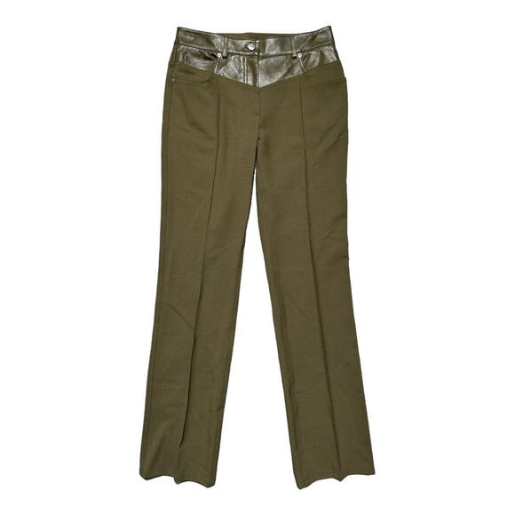 Helmut Lang Other - Leather hybrid Gaiter trouser